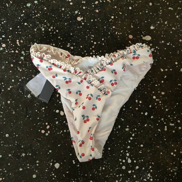 Lovers + Friends White Floral Bikini Bottom - Picture 7 of 8